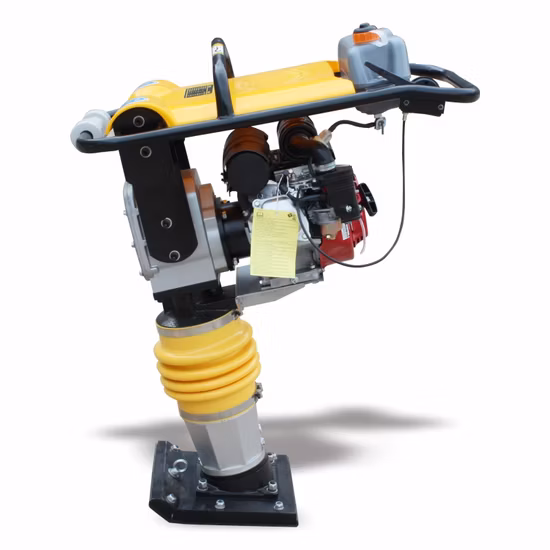 RM80 Gasoline Jumping Earth Jack Vibratory Compactor Tamping Rammer Price