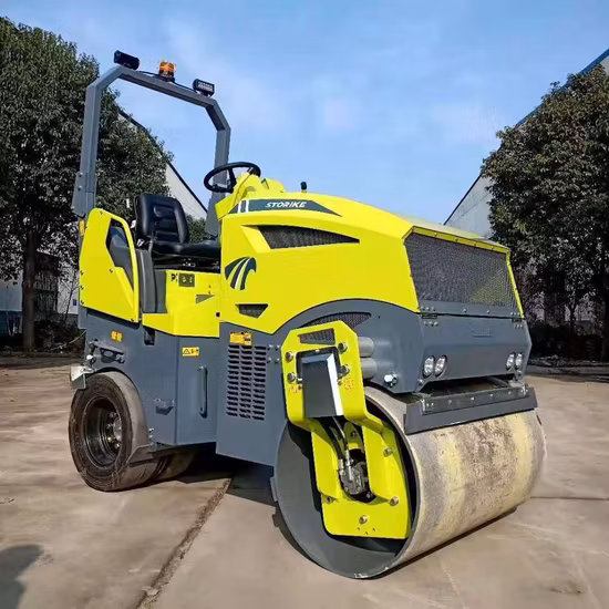 Fully Hydraulic Vibratory Roller with Pneumatic Tyres