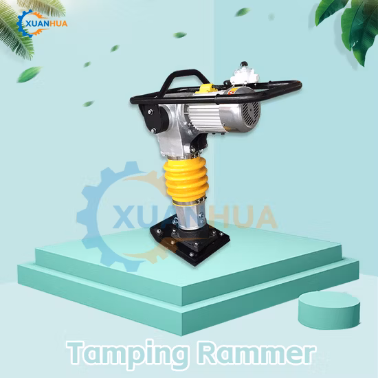 Road Machine Electric Gasoline Diesel Vibration Jumper Jack Compactor Impact Tamping Rammers
